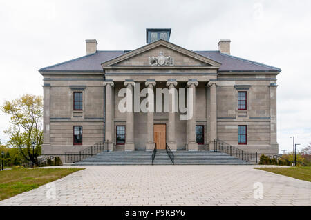 Die Kolonialen Buiilding in St. John's war die Heimat der Neufundland Regierung und das Haus der Versammlung von 1850 bis 1959. Stockfoto