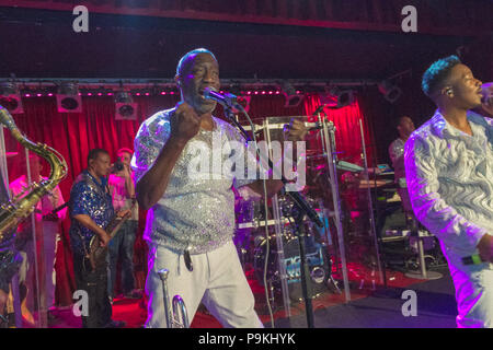 Fotograf Keith Rogers - Kool & the Gang Stockfoto