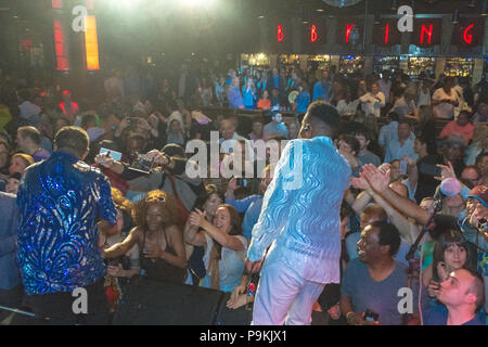 Fotograf Keith Rogers - Kool & the Gang Stockfoto