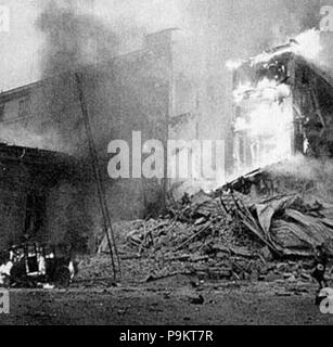 307 Talvisota Bombardierung von Helsinki 30.11.39 Stockfoto