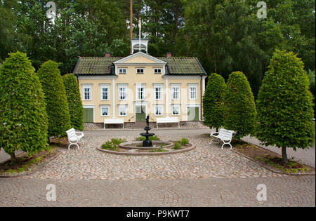 VIMMERBY, Schweden - 19. Juni 2018 - Astrid Lindgrens Welt, Astrid Lindgrens Varld ist ein Themenpark im nativen Astrid Lindgrens Stadt Vimmerby in entfernt Stockfoto