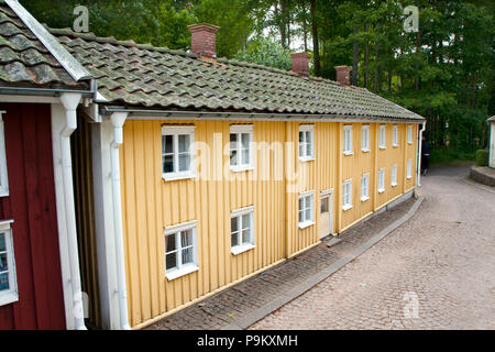 VIMMERBY, Schweden - 19. Juni 2018 - Astrid Lindgrens Welt, Astrid Lindgrens Varld ist ein Themenpark im nativen Astrid Lindgrens Stadt Vimmerby in entfernt Stockfoto