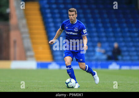 Bury, Lancashire, UK. 18 Juli, 2018. Vor der Saison freundlich, Bury v Everton; Seamus Coleman von Everton Credit: Aktuelles Bilder/Alamy leben Nachrichten Stockfoto