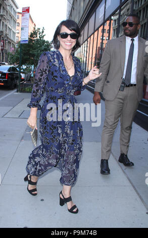 New York, NY, USA. 18 Juli, 2018. Bodensee Zimmer, am Bau Reihe über die neue Saison von UnREAL in New York zu sprechen. Juli 18, 2018 Credit: Rw/Medien Punch/Alamy leben Nachrichten Stockfoto