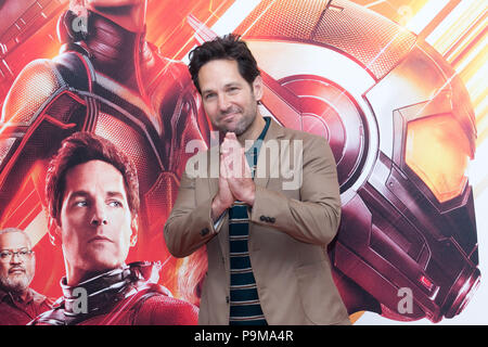 Rom Hotel de Russie, photocall Film 'Ant-Man und die Wespen". Im Bild: Paul Rudd Stockfoto