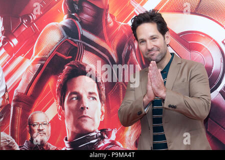 Rom Hotel de Russie, photocall Film 'Ant-Man und die Wespen". Im Bild: Paul Rudd Stockfoto