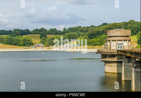 Llandegfedd Stausee in der Nähe von Cwmbran in South Wales Stockfoto