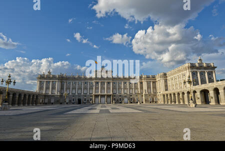 Königspalast von Madrid (Palacio Real de Madrid), Spanien Stockfoto