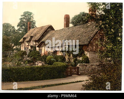 132 Anne Hathaway's Cottage, Stratford-on-Avon, England - LCCN 2002708134 Stockfoto