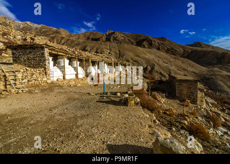 Gompa in Nako, Dorf, Kinnaur Tal, Stockfoto