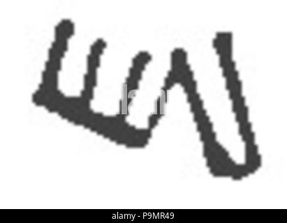 165 Atlantis - die vorsintflutliche Welt 1882 p229 04. Stockfoto