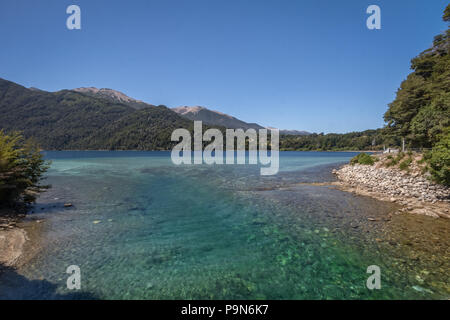 Correntoso Sees - Villa La Angostura, Patagonien, Argentinien Stockfoto