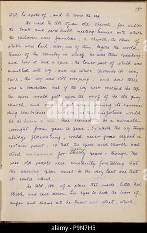 8 (Doctor's Grimshawe Geheimnis). Kapitel 1 - 7 in der Hand von Julian Hawthorne. Undatiert (Nypl b 15823745-5049916) Stockfoto