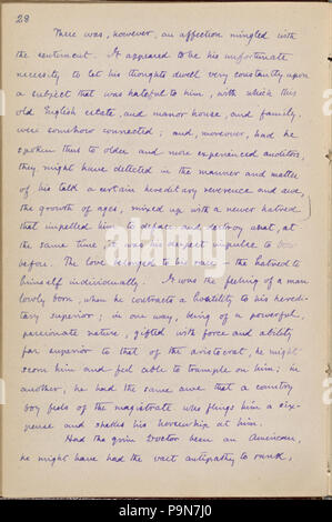 8 (Doctor's Grimshawe Geheimnis). Kapitel 1 - 7 in der Hand von Julian Hawthorne. Undatiert (Nypl b 15823745-5049929) Stockfoto