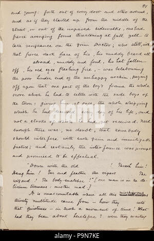 9 (Doctor's Grimshawe Geheimnis). Kapitel 1 - 7 in der Hand von Julian Hawthorne. Undatiert (Nypl b 15823745-5049952) Stockfoto