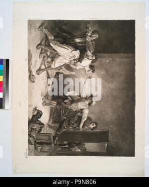 10 (La rixe, d'après Meissonier.) (Nypl b 14693583-1153455) Stockfoto