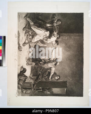 10 (La rixe, d'après Meissonier.) (Nypl b 14693583-1153456) Stockfoto