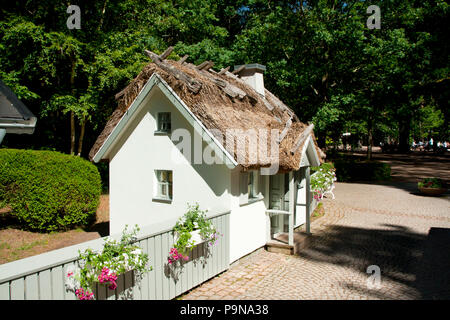 VIMMERBY, Schweden - 19. Juni 2018 - Astrid Lindgrens Welt, Astrid Lindgrens Varld ist ein Themenpark im nativen Astrid Lindgrens Stadt Vimmerby in entfernt Stockfoto