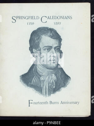 666 14 VERBRENNUNGEN JUBILÄUM (Durch) SPRINGFIELD CALEDONIANS (at) HOTEL (HOTEL WÜRDIG gehalten ;) (NYPL Hades -270853-470561) Stockfoto