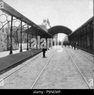 20 1872 Lynn Central Square Station Stockfoto