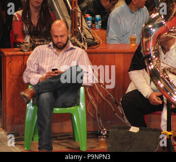 La dica Jenny Rivera la Diva de La Banda en El Palenque de Leon * Gto 21012 ... Esteban Laoiza esposo de Jenny Rivera ...01/Feb/2012..*** Foto: Personal/NorteP Stockfoto