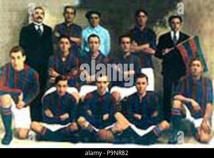 . Español: Equipo Amateur de San Lorenzo de Almagro en los inicios del fútbol en Argentina. Entre el año 1914 y el año 1927 120 Amateur 1914-1927 Stockfoto