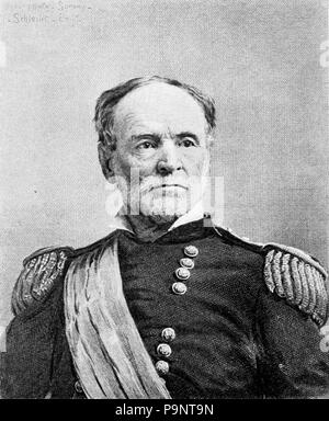 145 Appletons' William Tecumseh Sherman Frontispiz Stockfoto