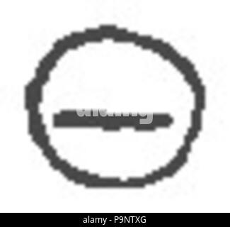 165 Atlantis - die vorsintflutliche Welt 1882 p225 13. Stockfoto