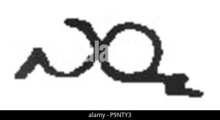 165 Atlantis - die vorsintflutliche Welt 1882 p226 01. Stockfoto