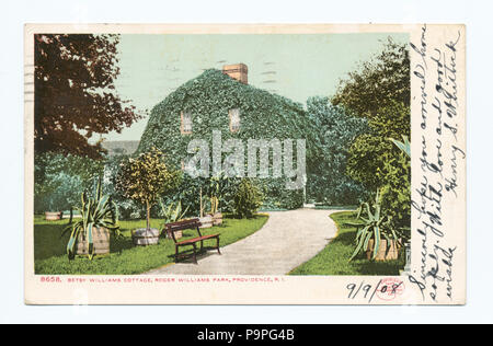 199 Betsy Williams Cottage, Roger Williams Park, Providence, R. I (Nypl b 12647398-67920) Stockfoto