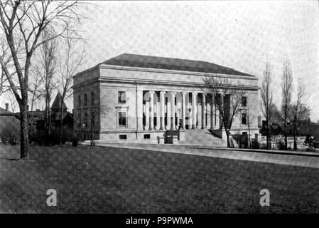 . Englisch: Foto des alten Minnesota Historical Society in St. Paul. veröffentlicht 1920 124 Americana 1920 Bibliotheken - Minnesota Historical Society Stockfoto