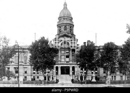 . Deutsch: Das Capitol von Wyoming in Cheyenne. veröffentlicht 1920 125 Americana 1920 Wyoming - State Capitol Stockfoto