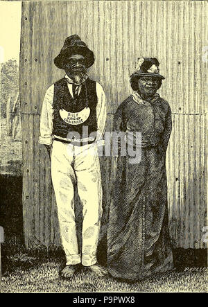 125 Unter Kannibalen; ein Konto von vier Jahren Reisen in Australien und des Lagerlebens mit den Aborigines von Queensland; (1889) (14595527869) Stockfoto