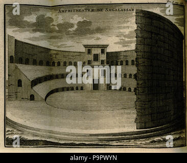 126 Amphithéatre de Sagalassar - Lucas Paul - 1720 Stockfoto