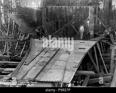190 BB-52 PCU North Carolina, Ansicht von hinten an Stern freuen Stockfoto