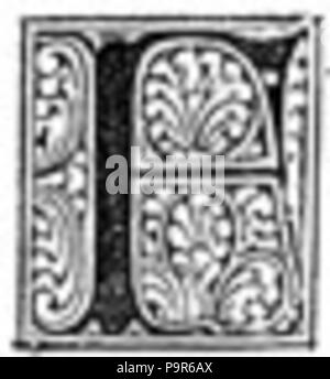 211 Block Buchstaben F Stockfoto