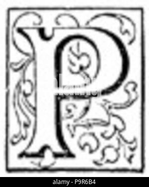 211 Block Buchstabe P Stockfoto