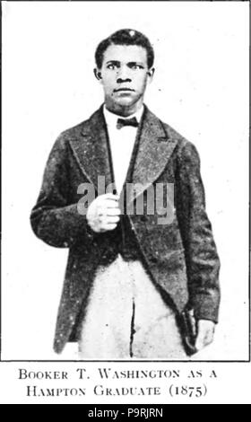 216 Booker T. Washington (mit Beschriftung) Stockfoto