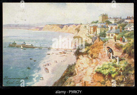 219 Bournemouth East Cliff (NBY) 440529 Stockfoto