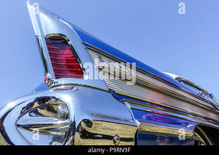 Buick Super Rivera 1958, Schlußleuchten, American Classic Car Stockfoto