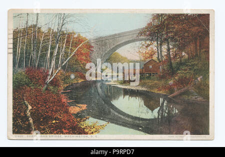 264 Cabin John Bridge und Potomac River, Washington, D.C (Nypl b 12647398-69518) Stockfoto