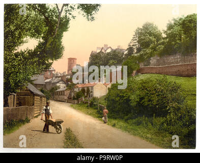 287 Burg Turm, Ross-on-Wye, England - LCCN 2002708081 Stockfoto