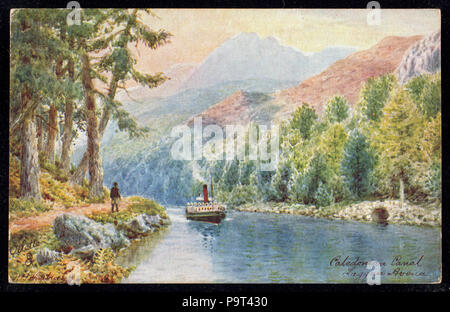 266 Caledonian Canal Laggan Avenue (NBY) 440802 Stockfoto