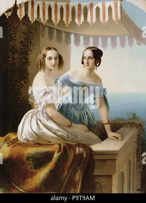 Neff Timoleon Carl-von-Grand Prinzessinnen Mariya und Olga Nikolayevna Stockfoto