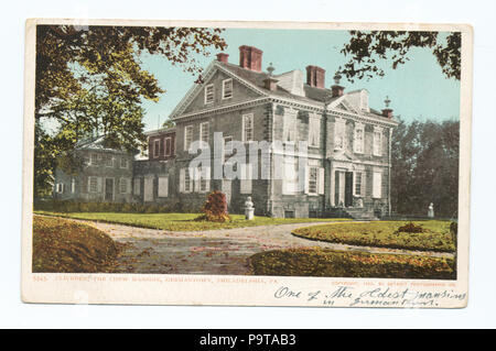 325 Cliveden, die Kauen Mansion, Germantown, Philadelphia, Pa (Nypl b 12647398-62198) Stockfoto