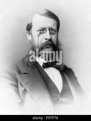GEORGE FREDERICK BARKER (1835-1910 amerikanischer Wissenschaftler und Arzt. Foto: Friedrich Gutekunst Stockfoto
