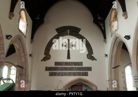 Kirche St. Esprit, Marton, Warwickshire, England, Vereinigtes Königreich Stockfoto