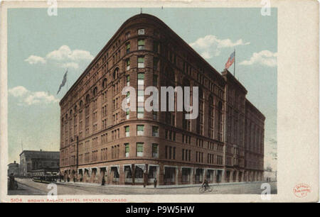 384 Denver CO - Brown Palace Hotel (NBY) 432248 Stockfoto