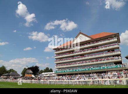 Ein Blick auf die Melrose in Tag zwei des John Smith's Cup treffen an der Rennbahn von York. Stockfoto