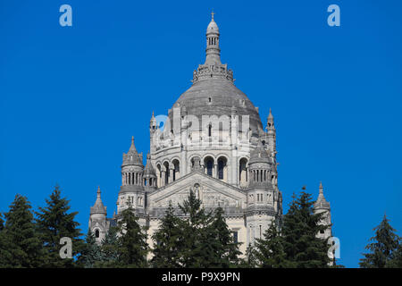 Die Basilika der hl. Therese von Lisieux in der Normandie, Frankreich Stockfoto